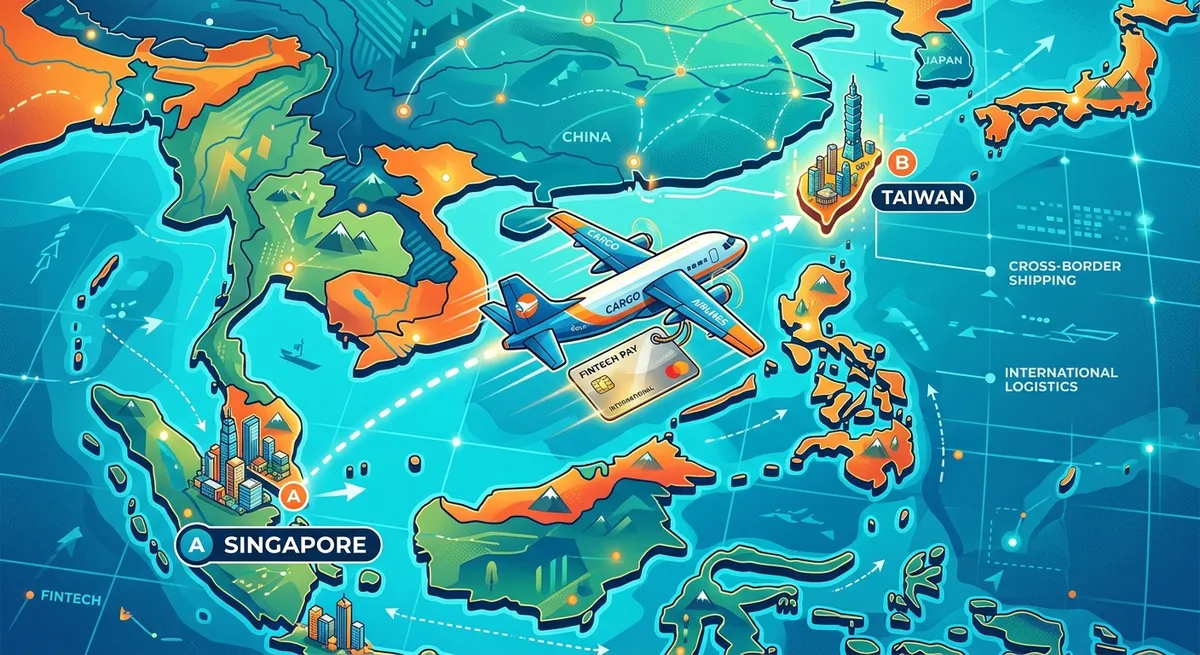 Crypto.com 實體卡寄送到台灣的分區時效示意,標示亞太地區與 DHL 跨境配送