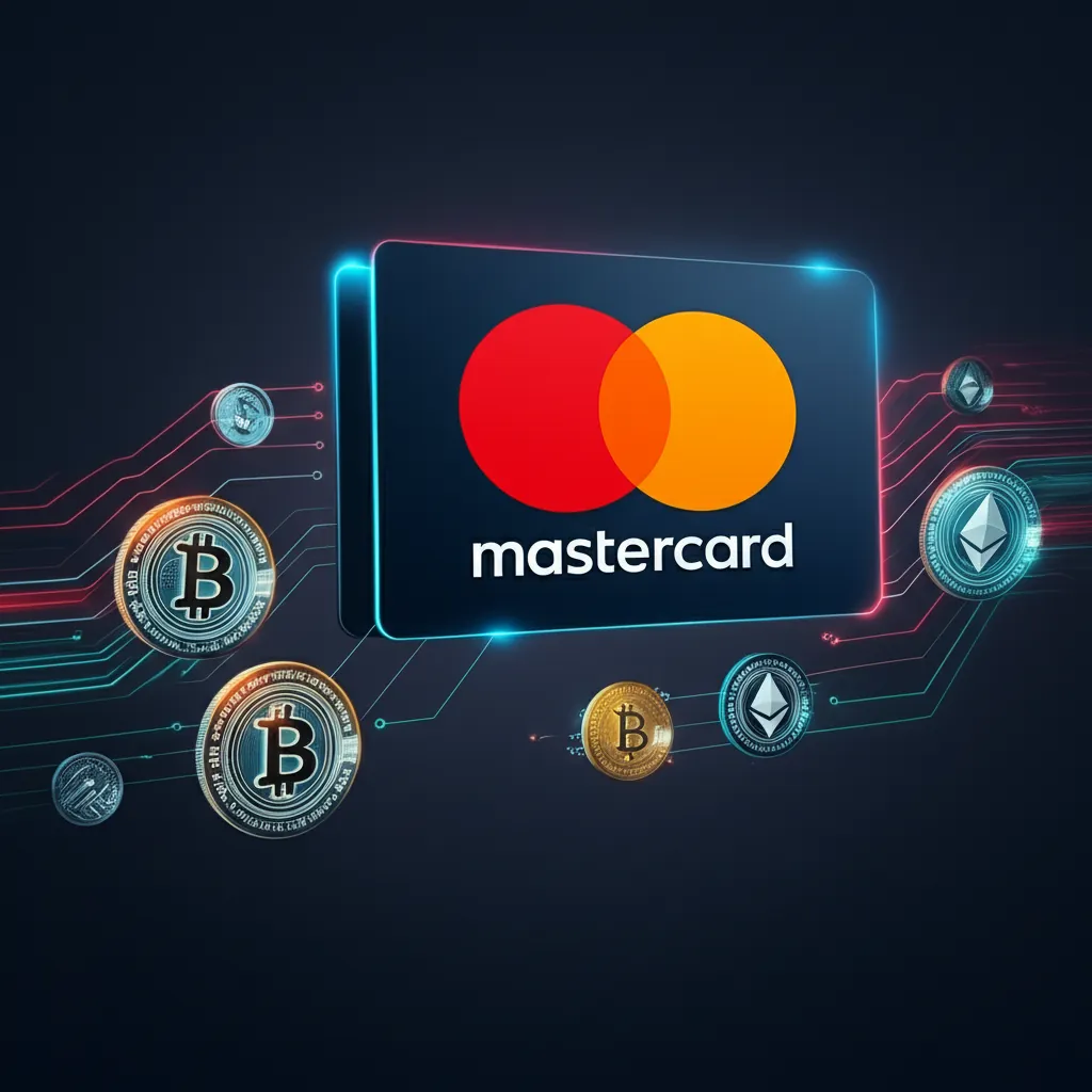 Mastercard 擁抱數位資產創新，聚焦加密貨幣與區塊鏈技術的插圖